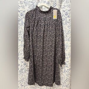 Boden Floral Long Sleeve Dress